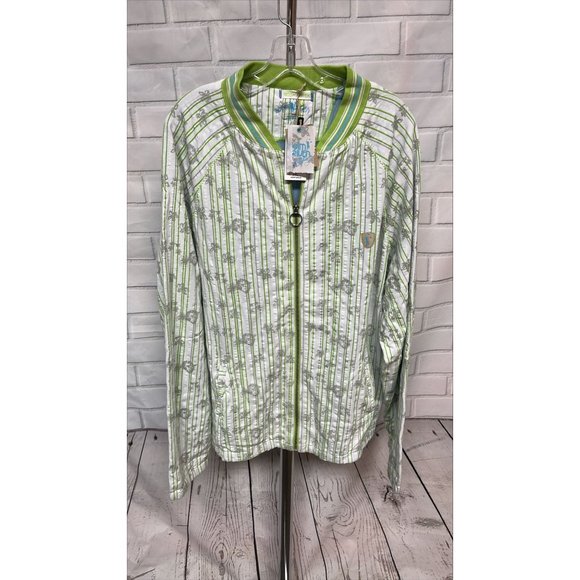 NWT Riddim Driven Clothing Co. Men's White Jacket XXL - Picture 1 of 4